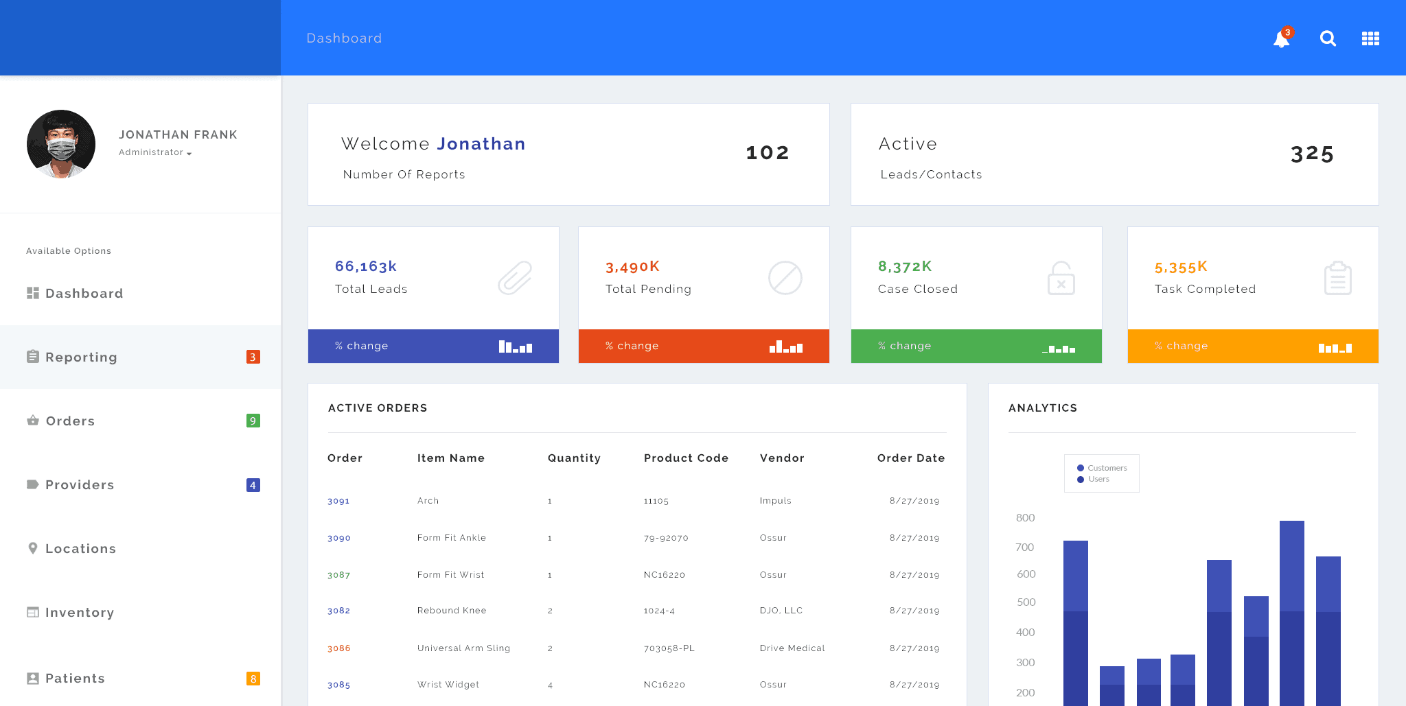 Web Dashboard